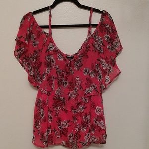 Torrid cold shoulder top.